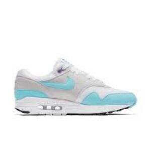 Nike White and Aqua Air Max 1 OG Anniversary Men’s Sneakers